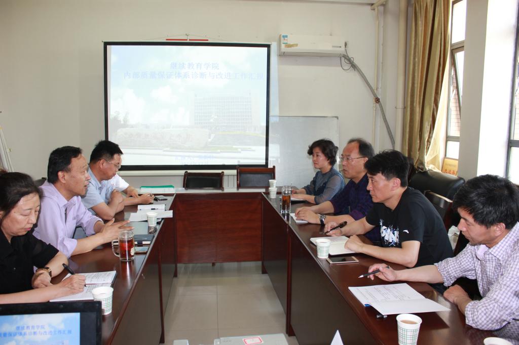 宝鸡职业技术学院贾鹏毅一行来我院考察交流